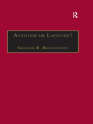 cover image of Attitude or Latitude?